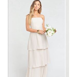 Show Me Your Mumu Calypso Ruffle Dress XXXL Show Ne your ring Crisp Nwt